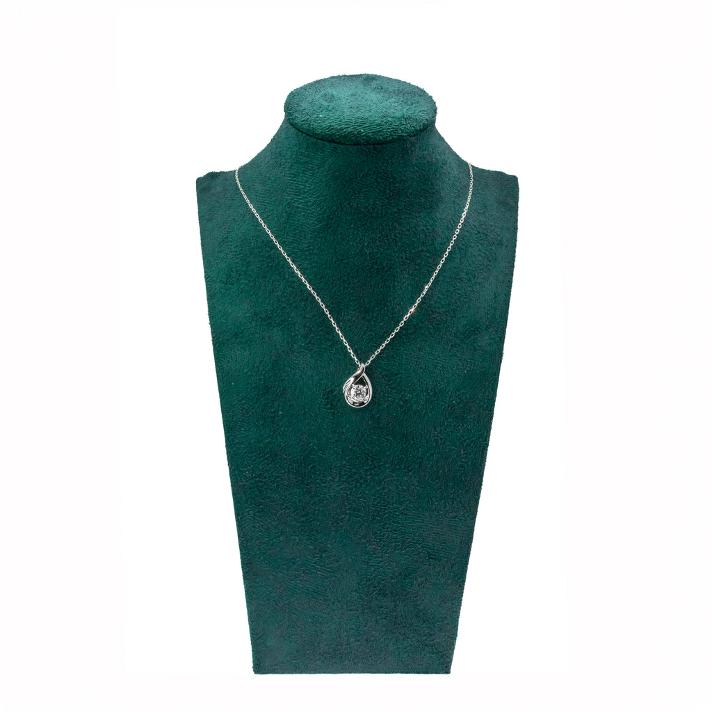 Collar gota brillante