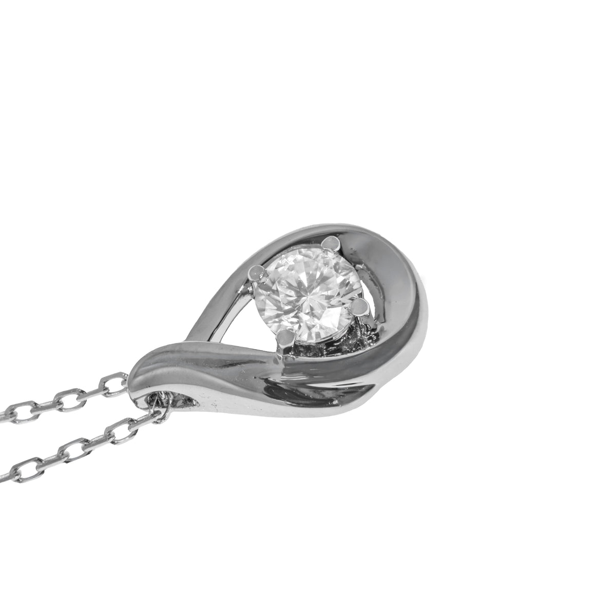 Collar gota brillante