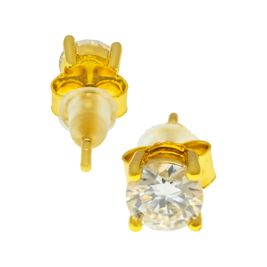 Aretes de corte princesa