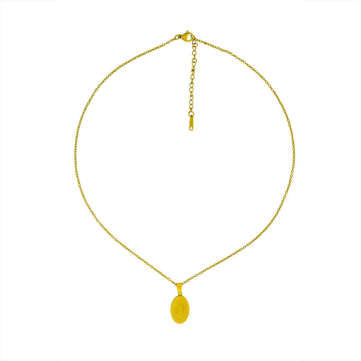 Collar Medalla Virgen Mini