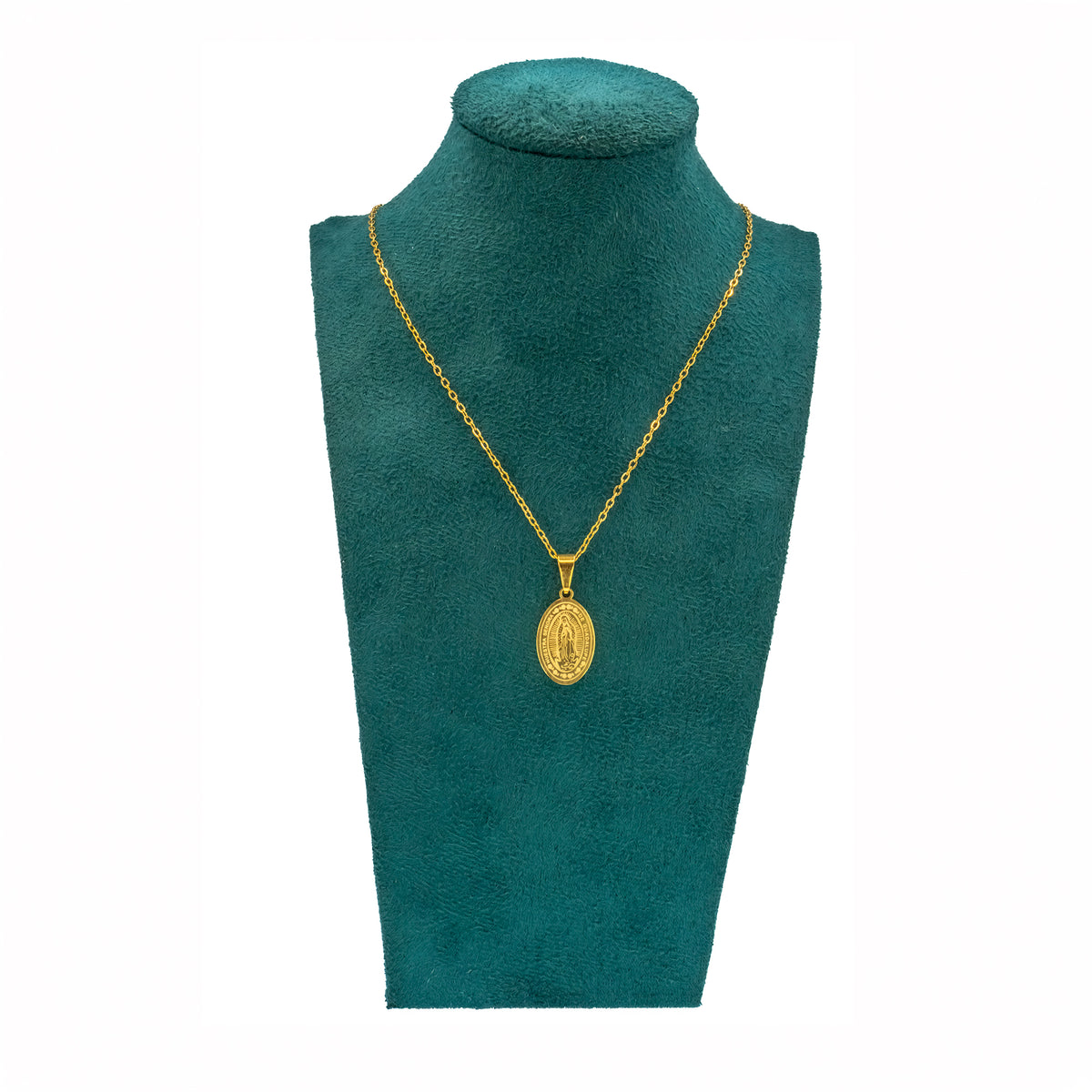 Collar Medalla Virgen Mini