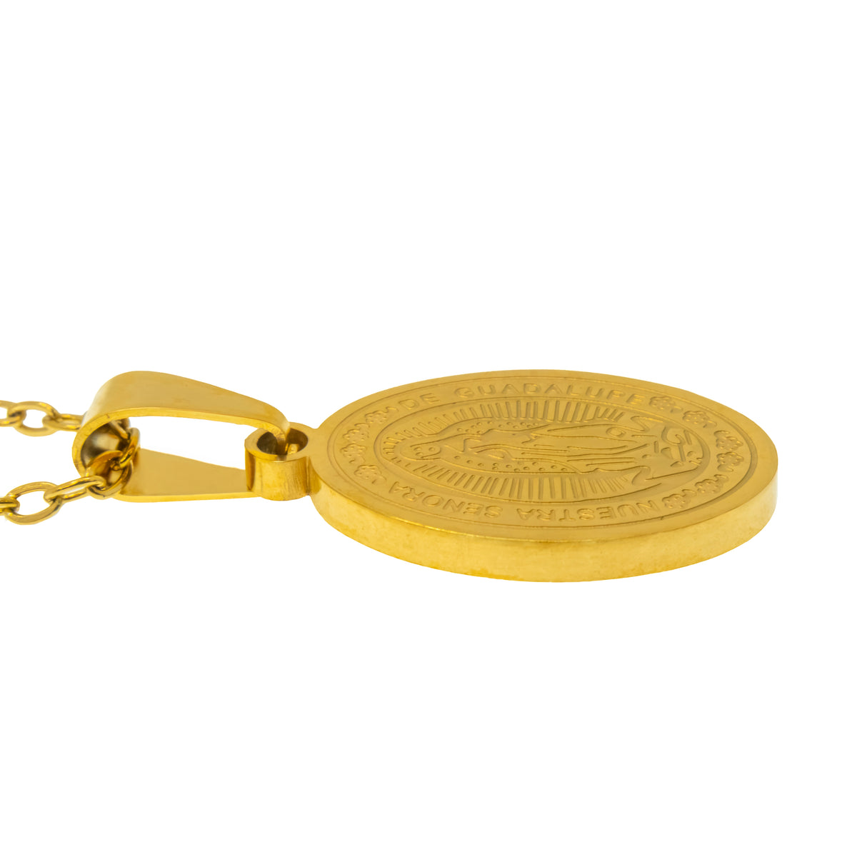 Collar Medalla Virgen Mini