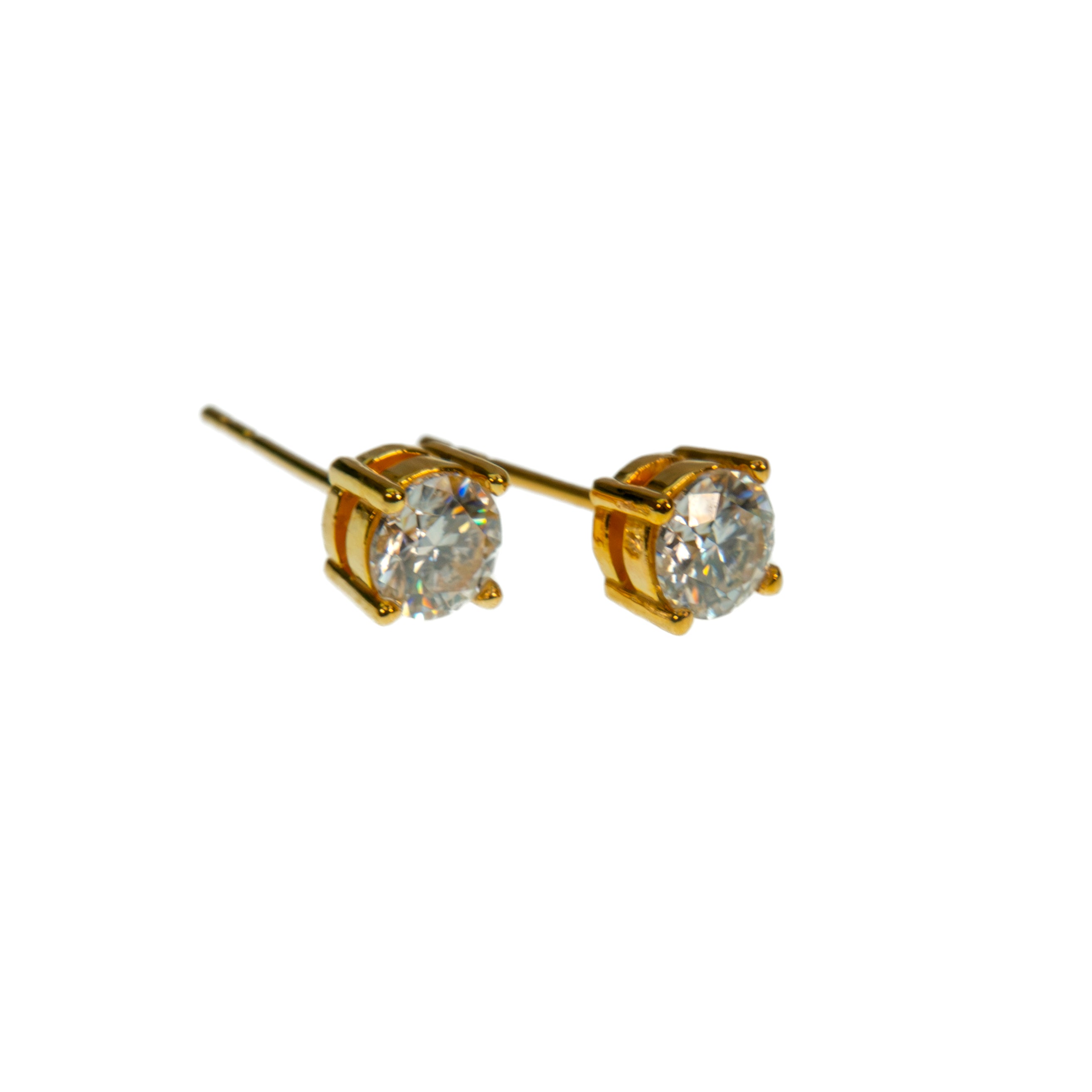 Aretes Stud Redondo 0.6 ct