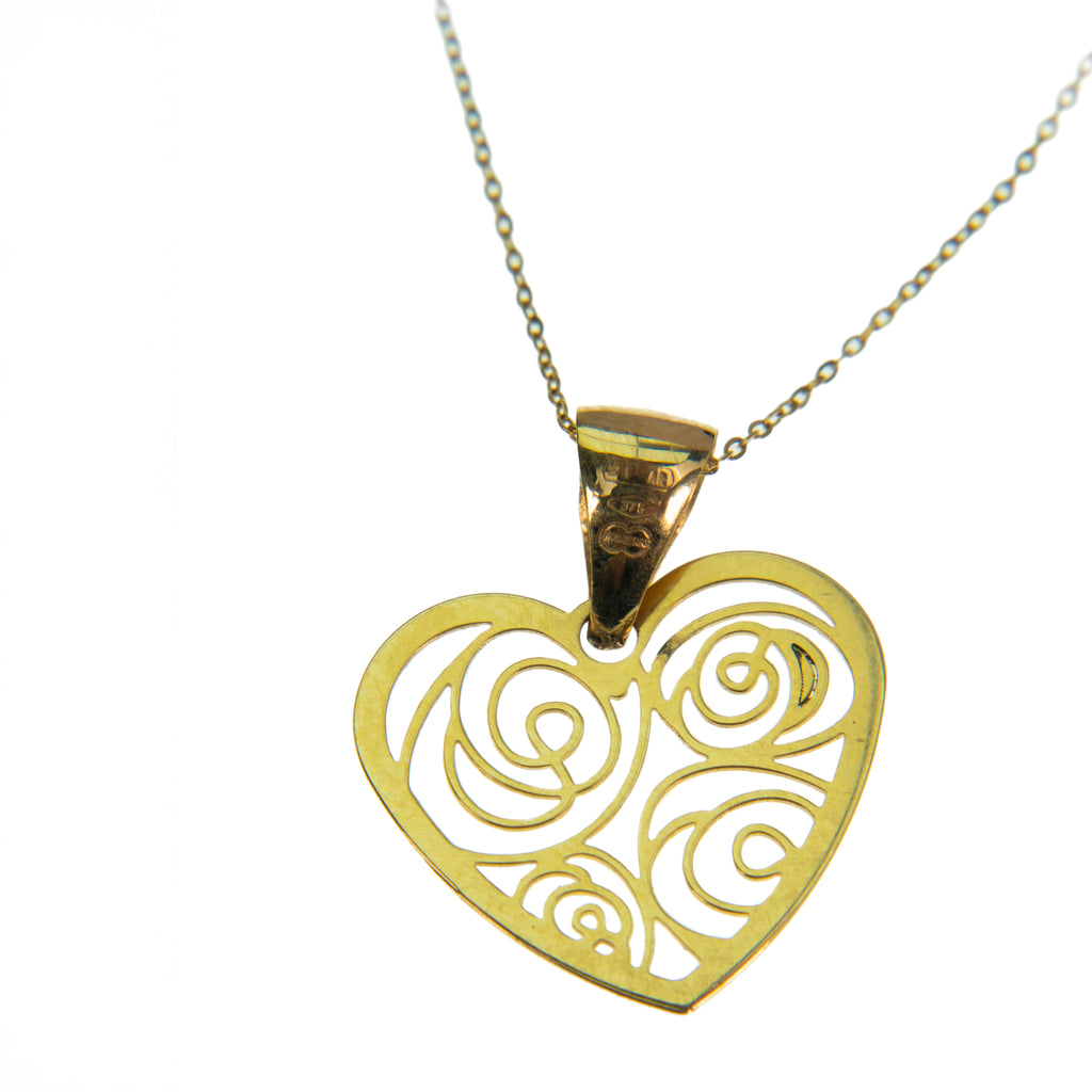 Collar Oro Corazón