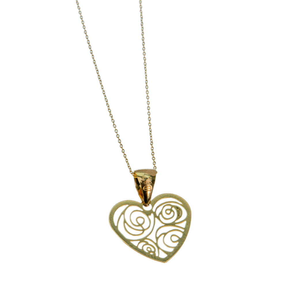 Collar Oro Corazón