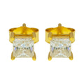 Aretes de corte princesa