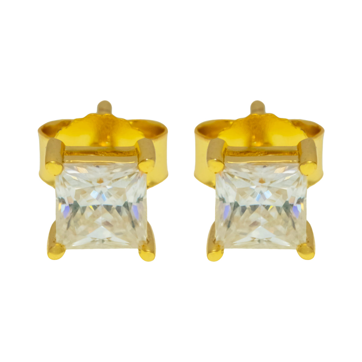 Aretes de corte princesa