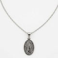 Collar Medalla Virgen Mini