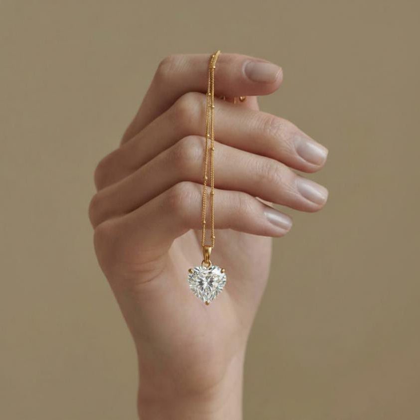 Dije Corazón Radiante 1.0 ct