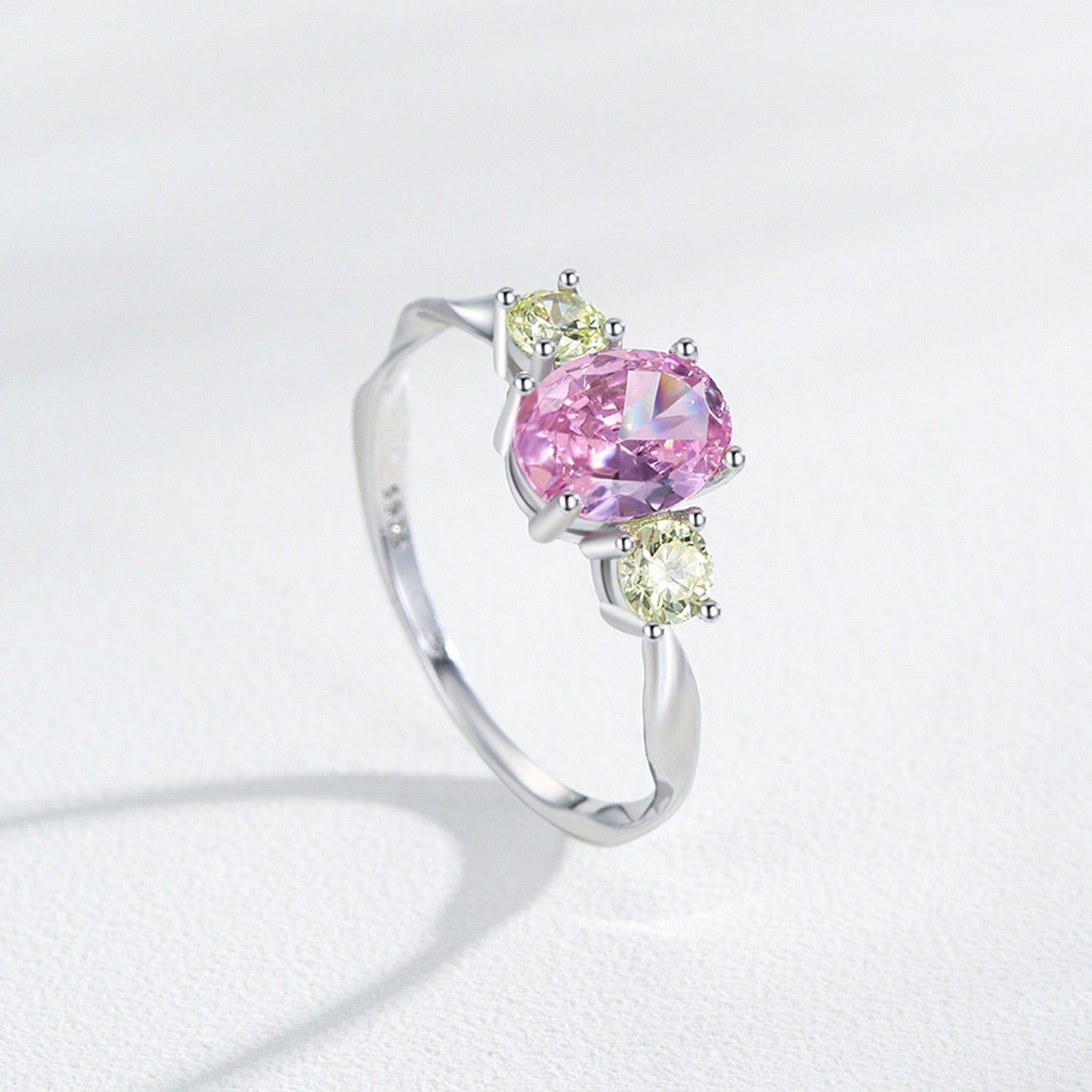Anillo Flor Rosa