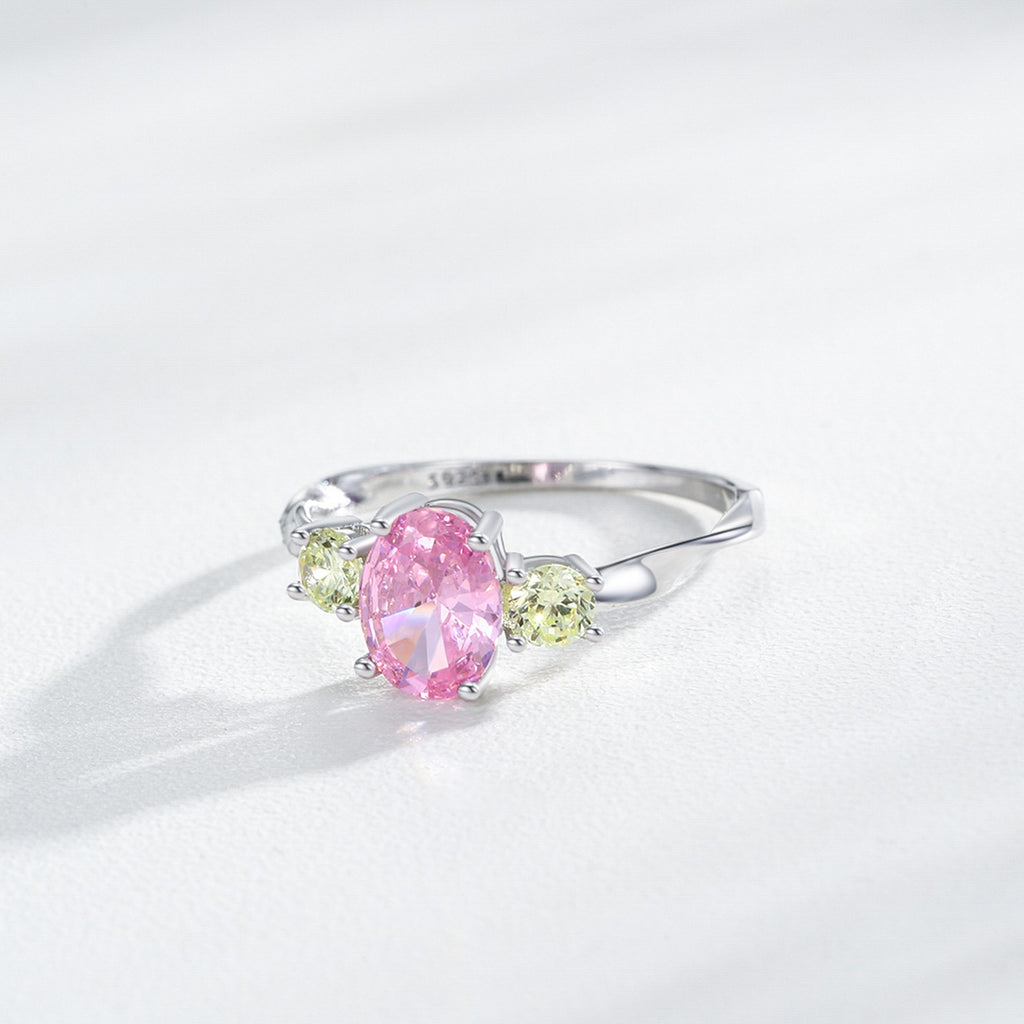 Anillo Flor Rosa