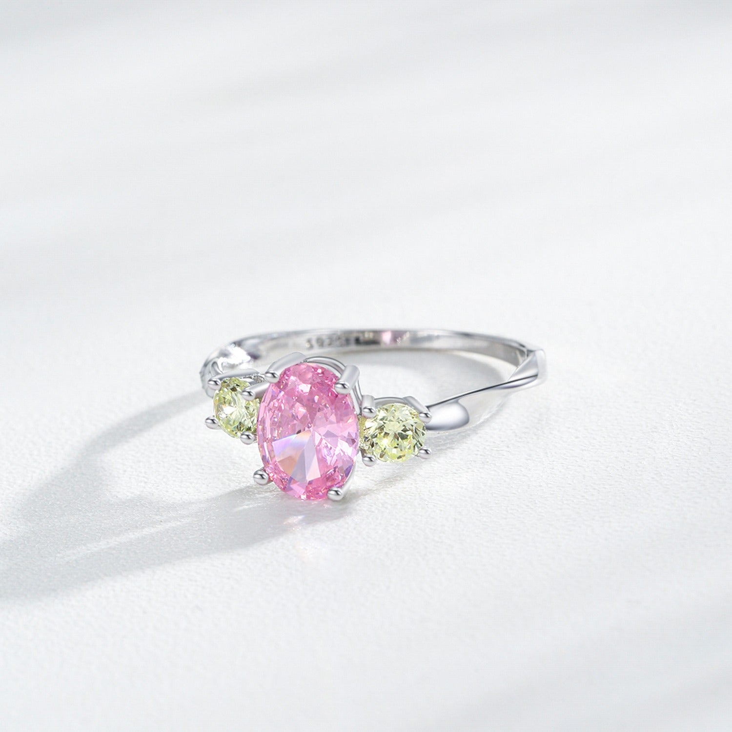 Anillo Flor Rosa