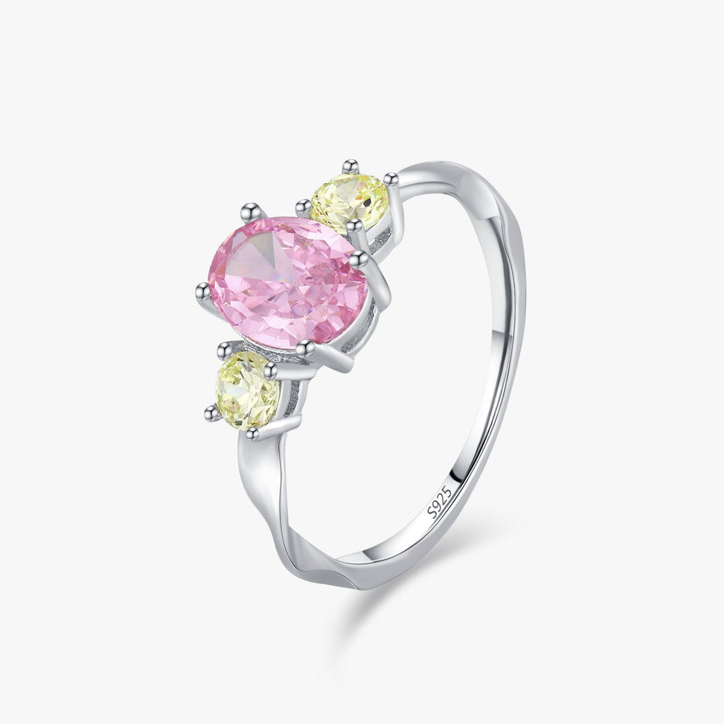 Anillo Flor Rosa
