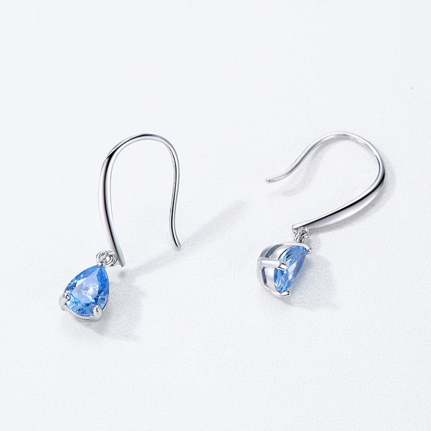 Aretes Gota Zafiro