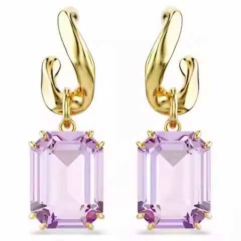 Aretes Aura Lila