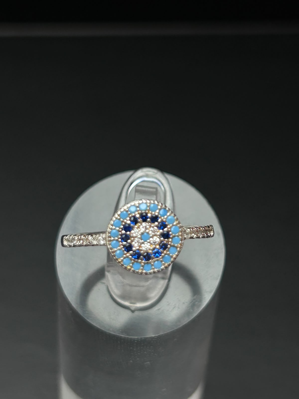 Anillo ojo turco circular