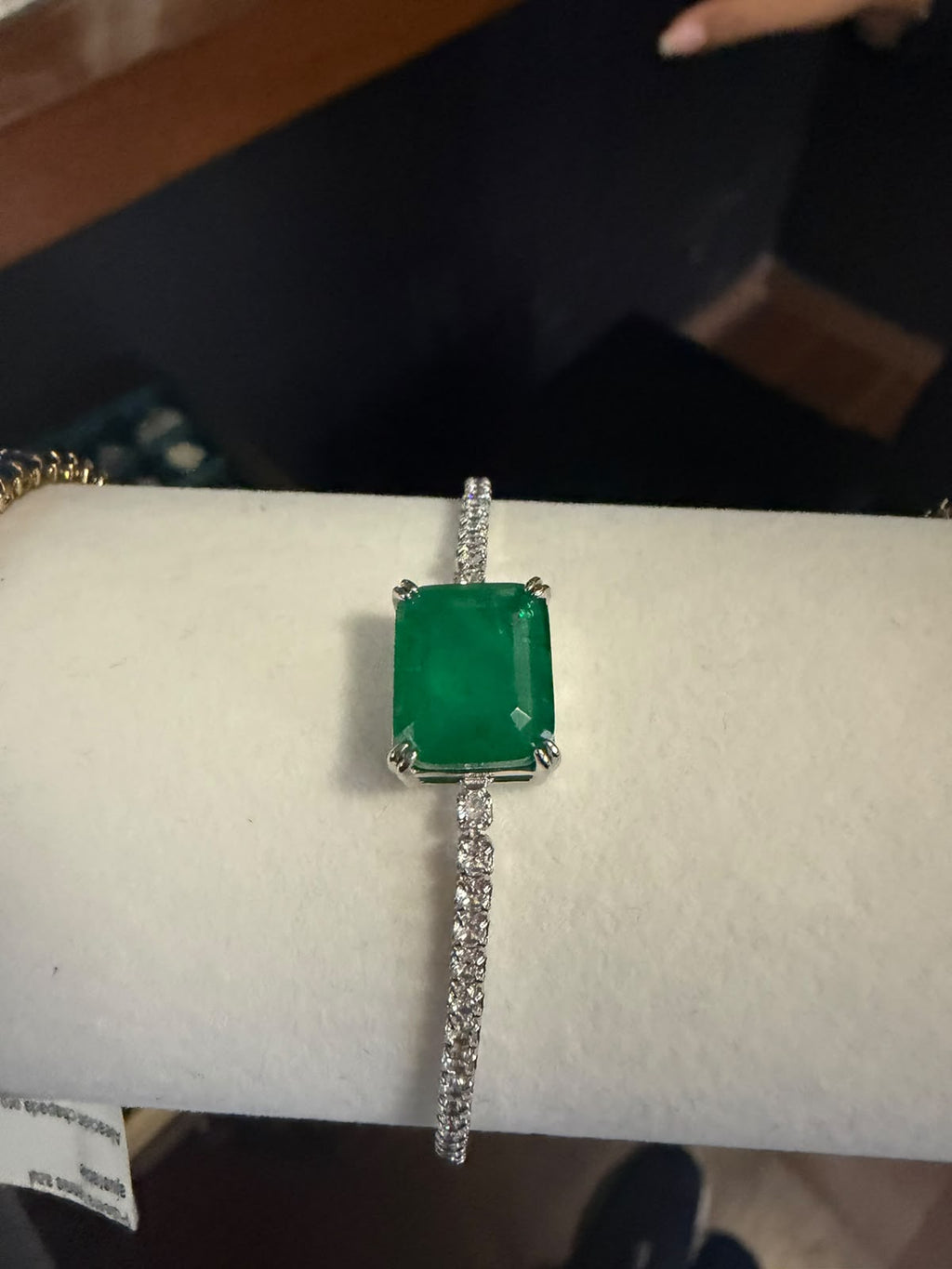 Pulsera esmeralda