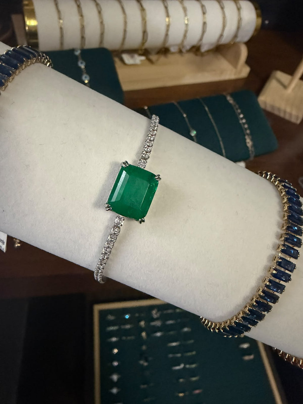 Pulsera esmeralda