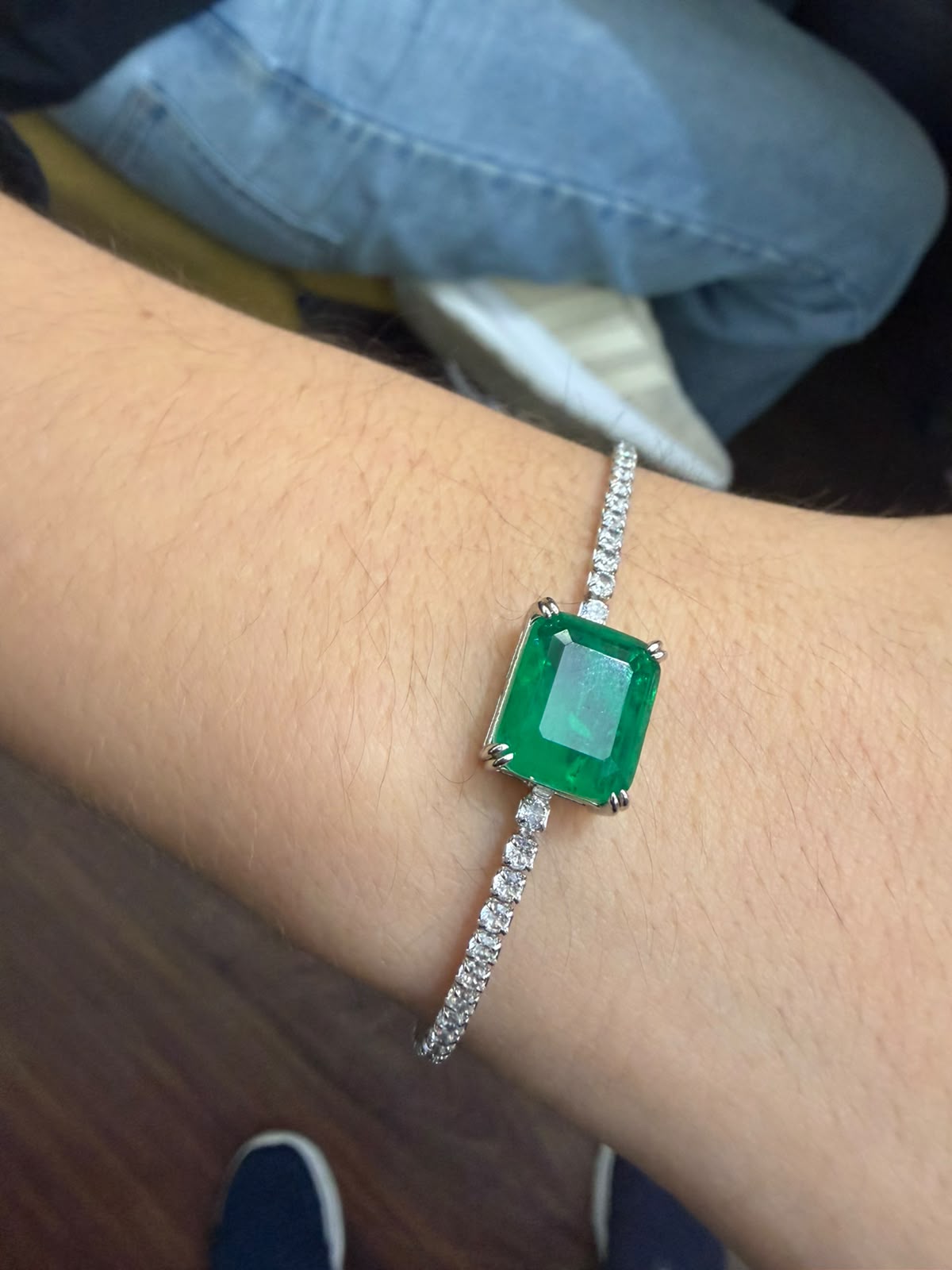 Pulsera esmeralda