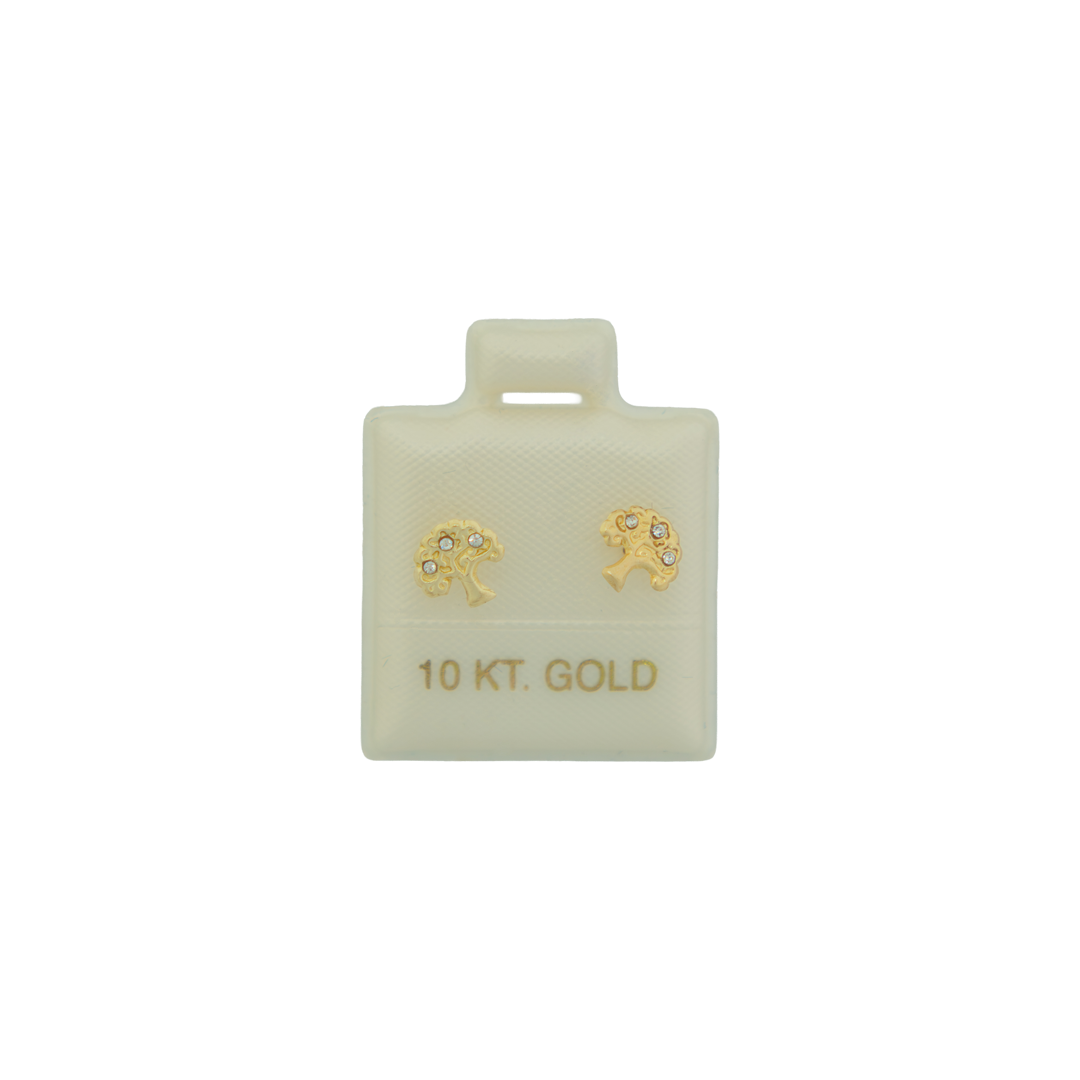 Aretes Arbol con zirconias