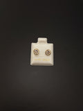Aretes Biselados en oro 10K - Mystica Joyeria