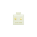 Aretes corazón relieve