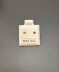 Aretes Estrella en oro 10K - Mystica Joyeria