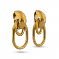 Aretes Doble Aro Elegante