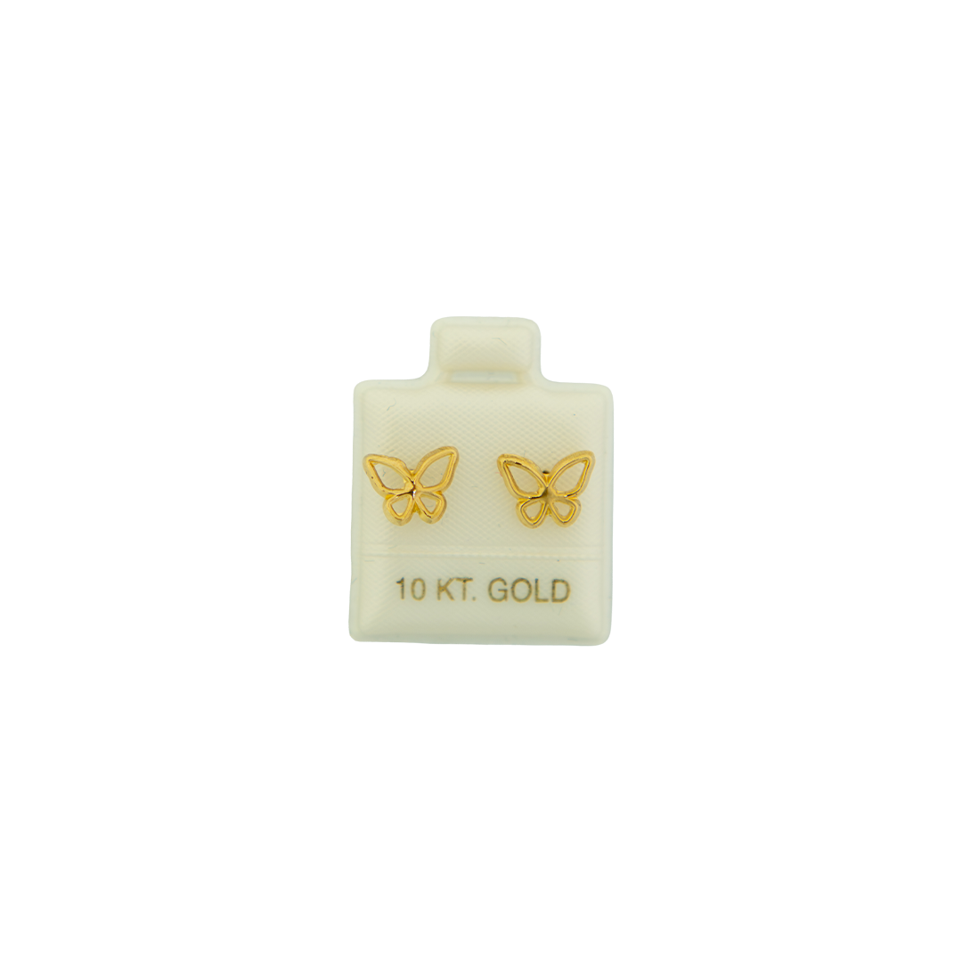 Aretes mariposa