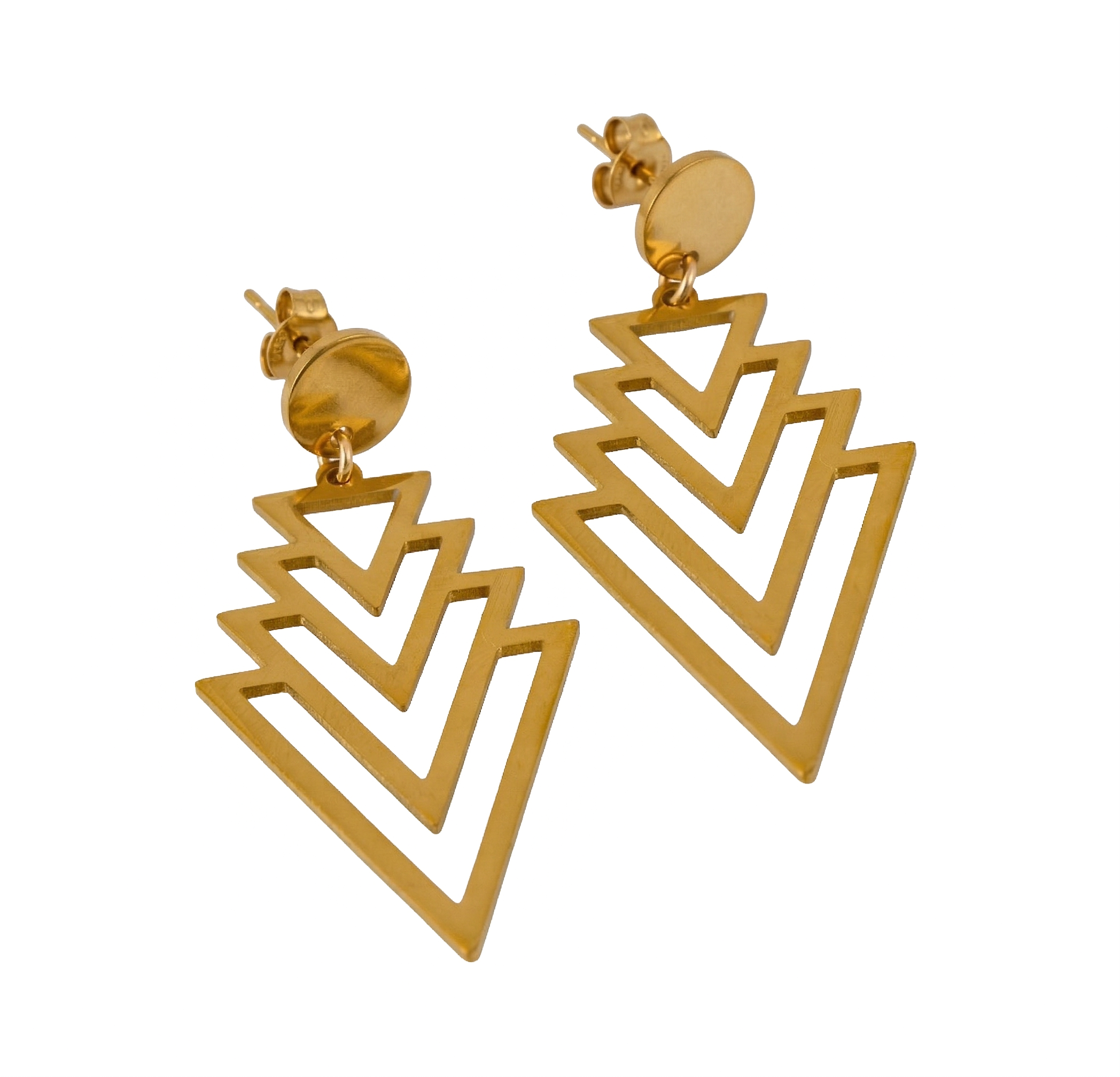 Aretes Geométricos Colgantes