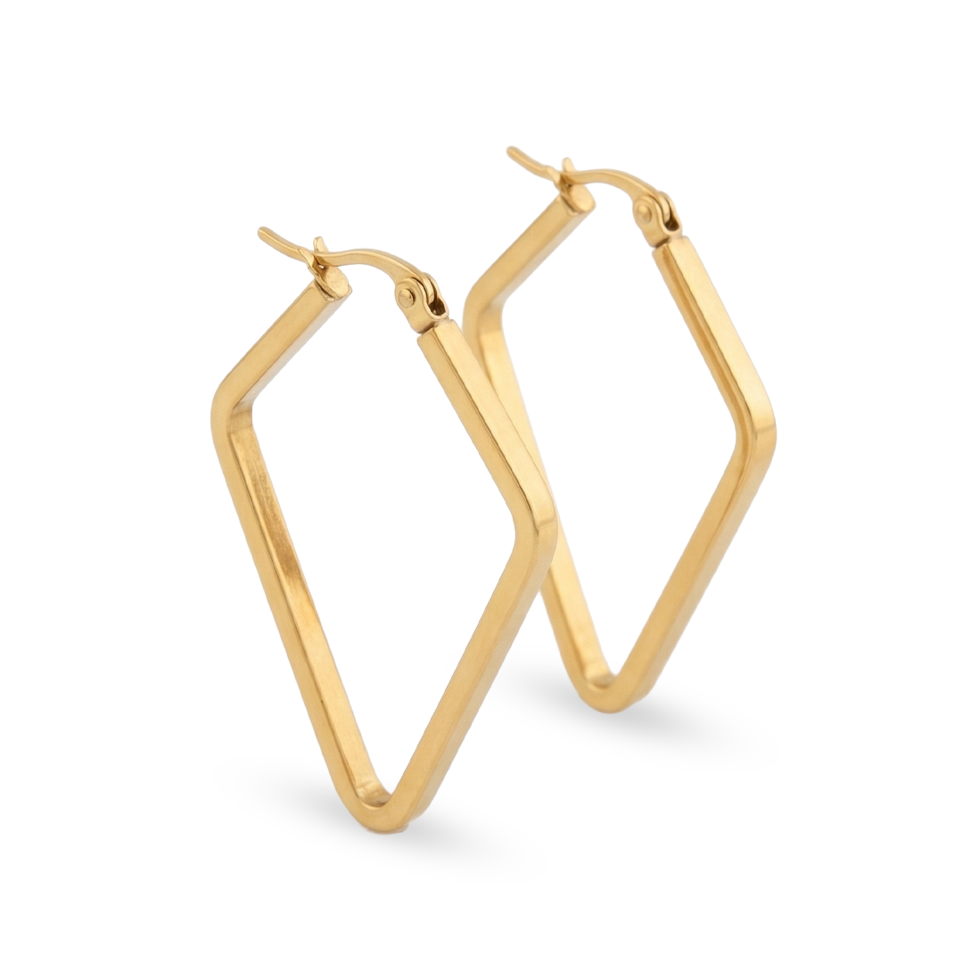 Aretes Geométricos Diamante