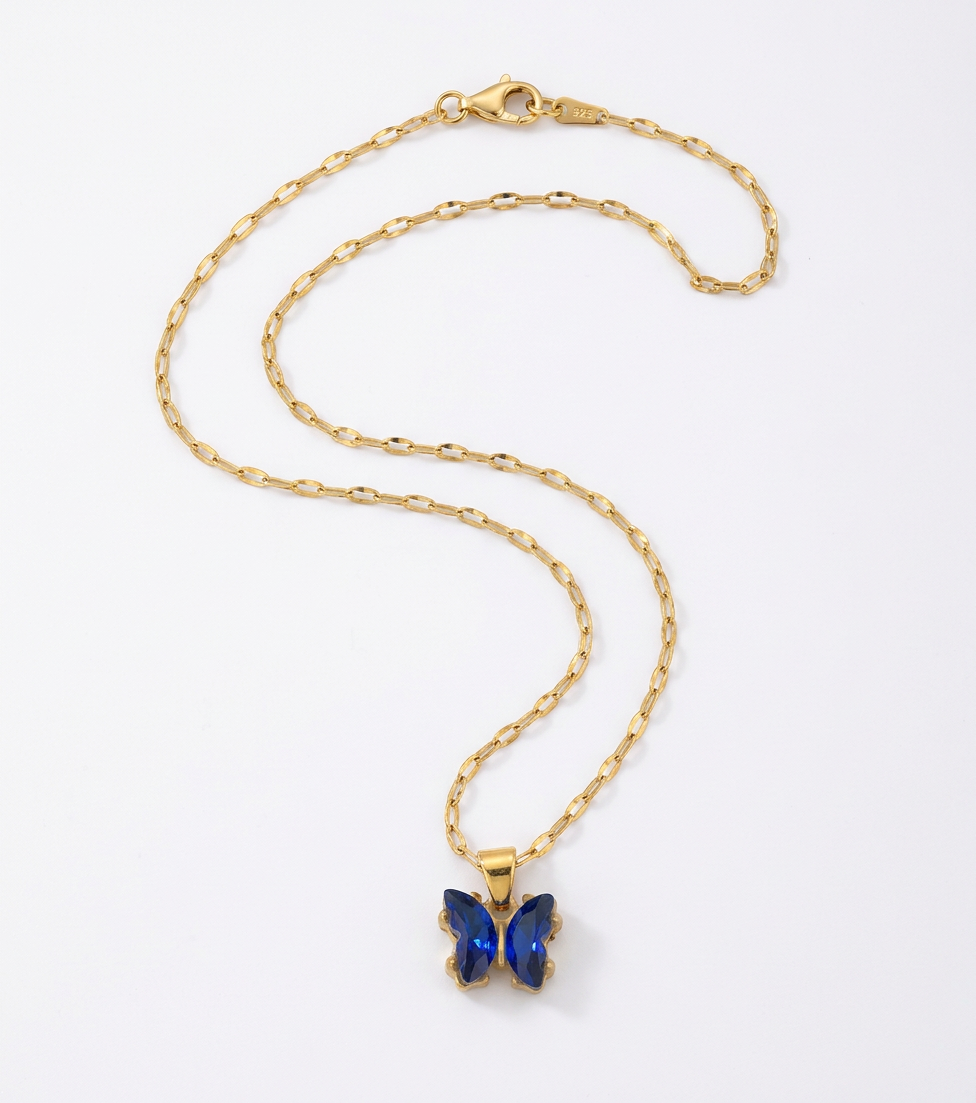 Collar Mariposa Brillante