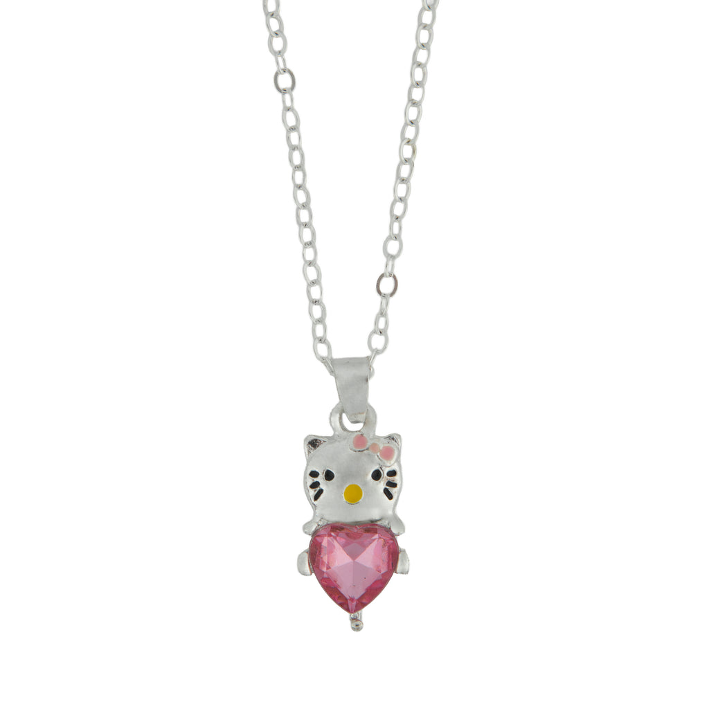 Collar Hello Kitty Corazón Rosa