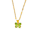 Collar Mariposa Brillante