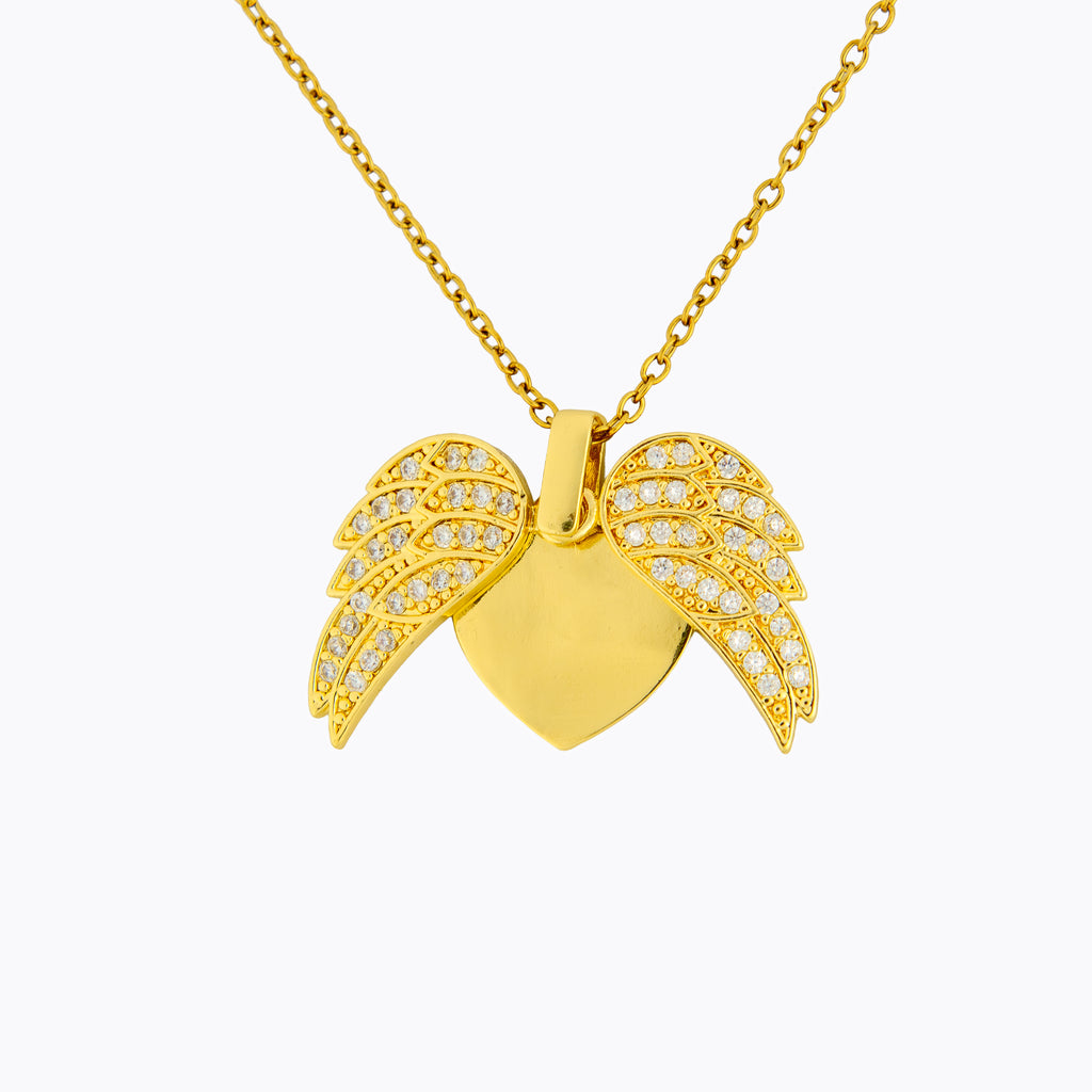 Collar Hoja Brillante
