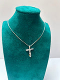 Collar cruz infinita