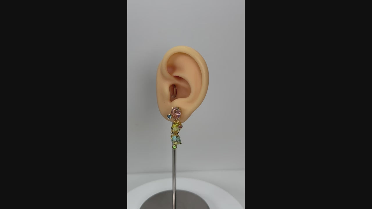 Aretes Cascada Aurora