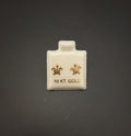 Aretes Tortuga en oro 10K - Mystica Joyeria